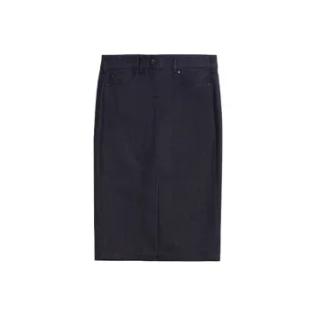 MaxMara Denim Long Skirt Women's Blue