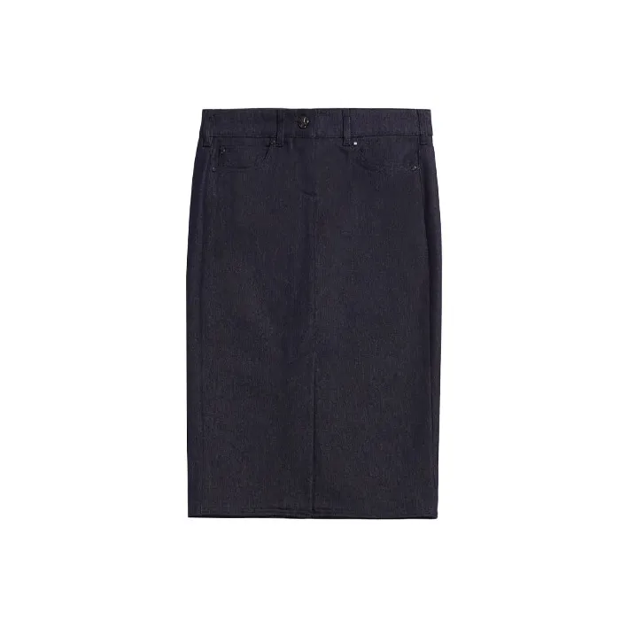 MaxMara Denim Long Skirt Women's Blue-0