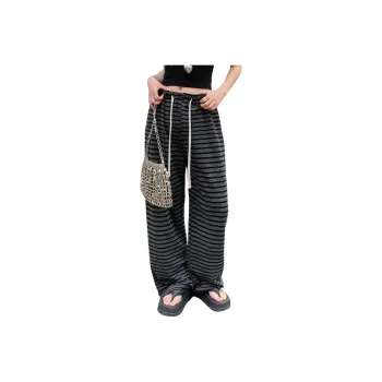 Dior Beauty Casual Pants Women's Stripes