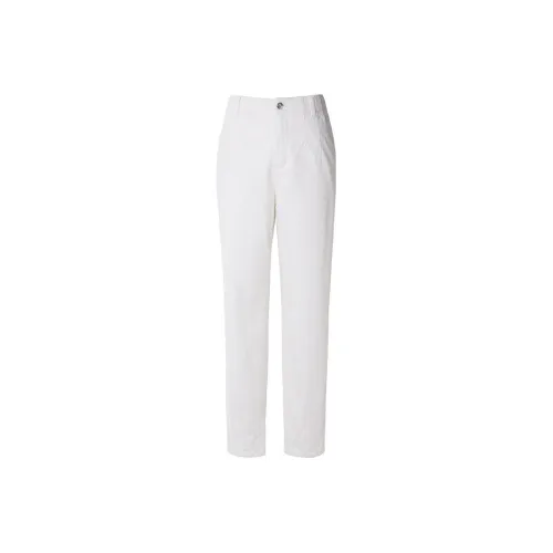 LOFT SHINE SS22 Straight Jeans Women's White