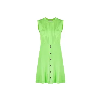 Sandro Sleeveless Dresses Women's Green