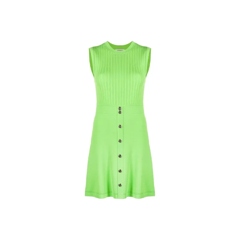 Sandro Sleeveless Dresses Women's Green-0