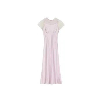 DOEN EVONNA DRESS Short-Sleeved Dresses Women's Purple Daylily