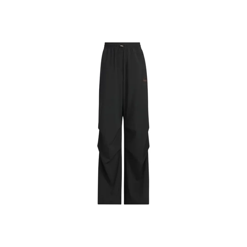 Adidas TECH PARACHUTE TRACKSUIT BOTTOMS Casual Pants Women's Black-0