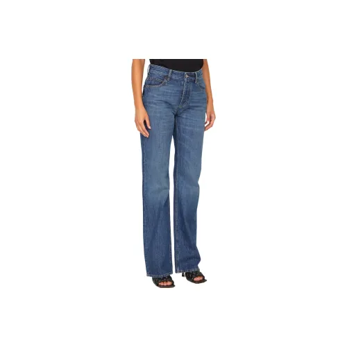 Bottega Veneta Medium Washed Straight Denim Jeans