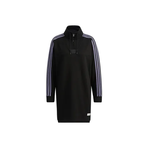 Adidas Neo Long Sleeved Dresses Women's Black