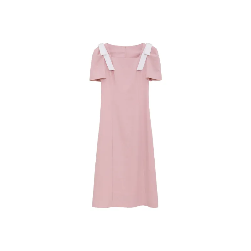 Fstudio Short Sleeved Dresses Women's Pink-0