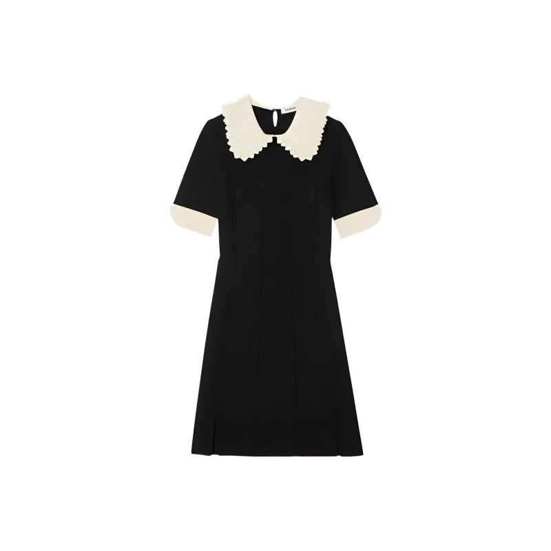 Sandro Short-Sleeved Dresses Women's Black-0