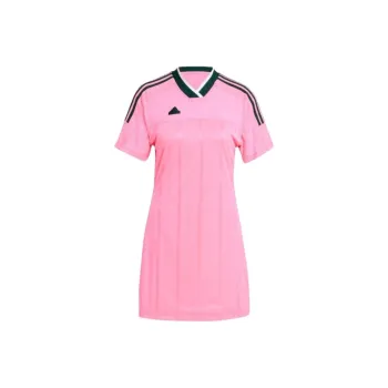 Adidas TIRO SUMMER TEE DRESS Short-Sleeved Dresses Women's Transparent Pink