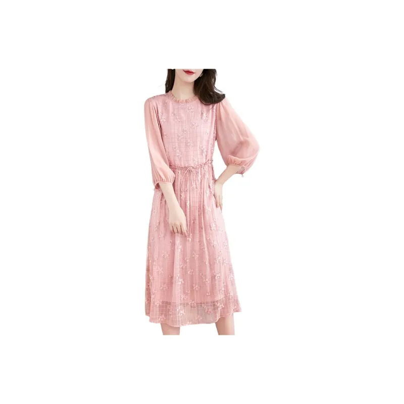 To The West Long Sleeved Dresses Women's-7
