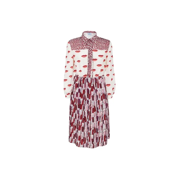PRADA SS20 Long-Sleeved Dresses Women's Multicolor-0