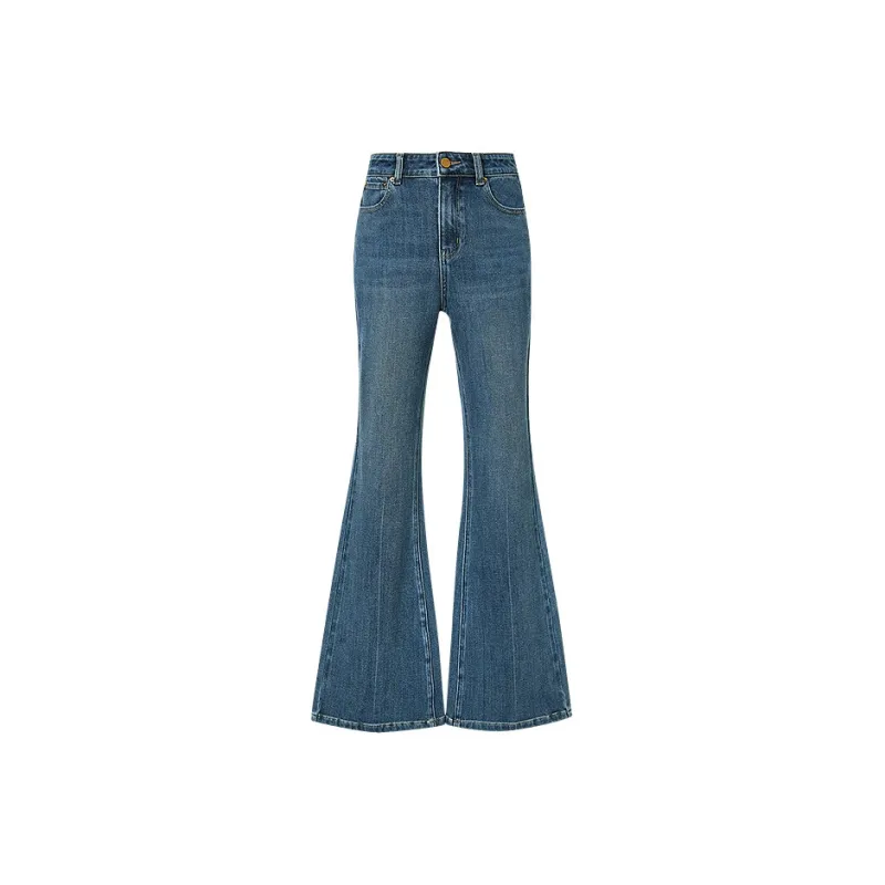 Hopeshow Jeans Women's Denim Blue-0