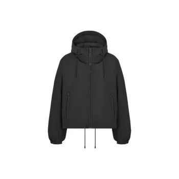 DIOR Hooded Short Down Jacket