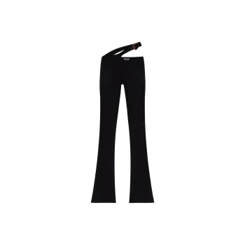 VERSACE JEANS COUTURE Stretch cotton Flared Pants