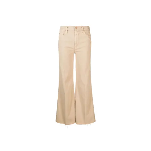 MOTHER High Waist Frayed Jeans