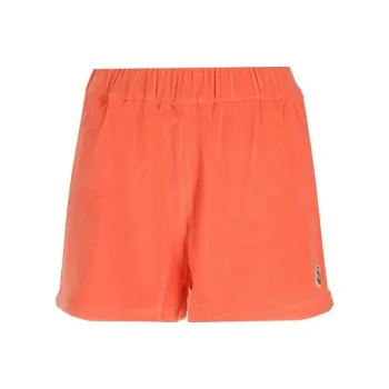 Moncler Logo-patch Velour Shorts