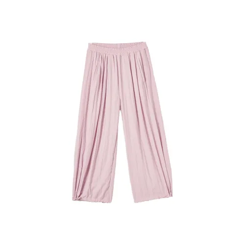 【dme】 Casual Pants Women's Sheer Pink