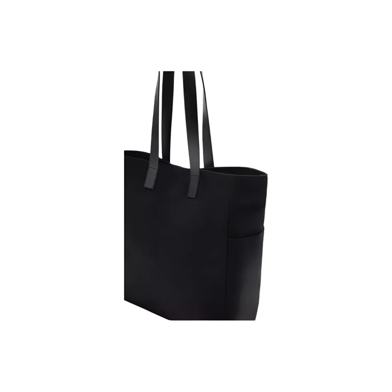ZARA Cotton Tote Bag, Shopping Bag, Handbag Regular Men's Black-3