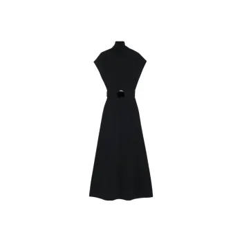 GUCCI Sleeveless Dress Women's Black