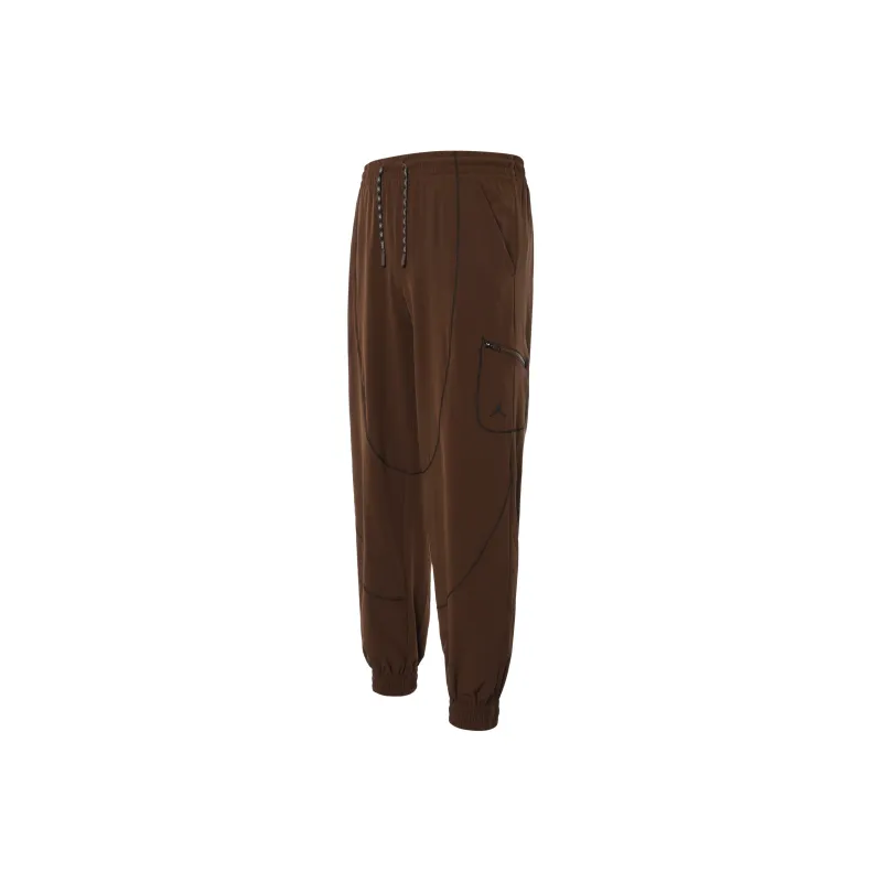 Nike Knitted Sports Pants Women's Brown-0