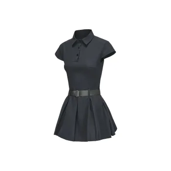 Incolore Short Sleeved Dresses Women's Dark Gray