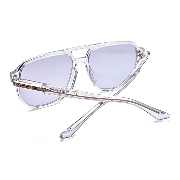 THE OWNER Plate Frame Irregular Shape Sunglasses Unisex-15