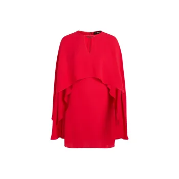 KARL LAGERFELD / Karl Lagerfeld Jeans Cape design Mini Dress