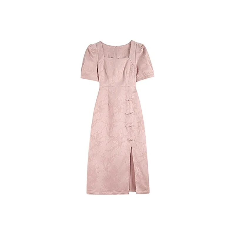 Incolore Short Sleeved Dresses Women's Pink-0