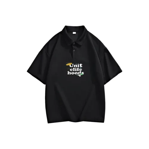 T-shirt In Black Synthetic Fibers