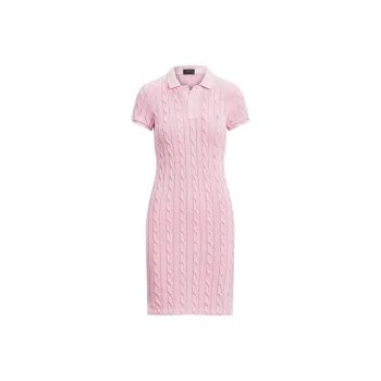 Polo Ralph Lauren Short-Sleeved Dresses Women's Pink
