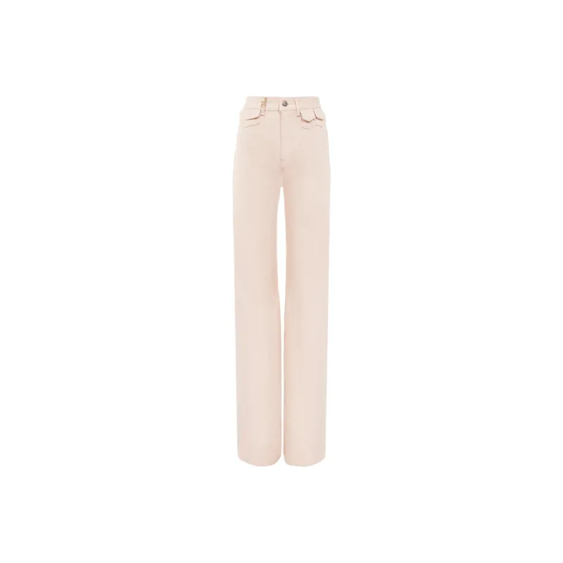 Chloé High Waisted Flared Jeans-0