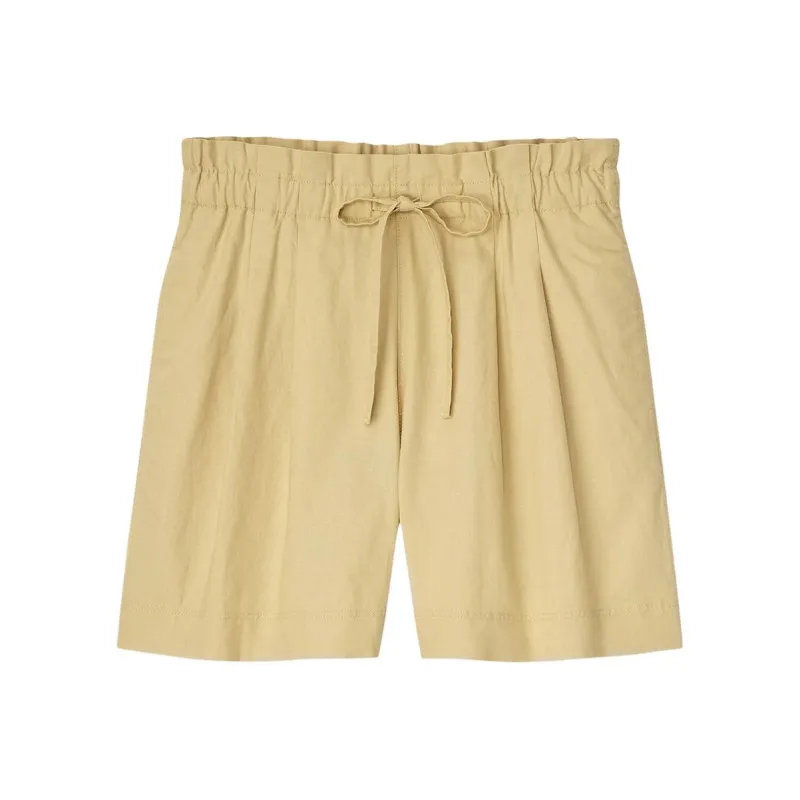 UNIQLO Casual Shorts Women's Light Yellow-0