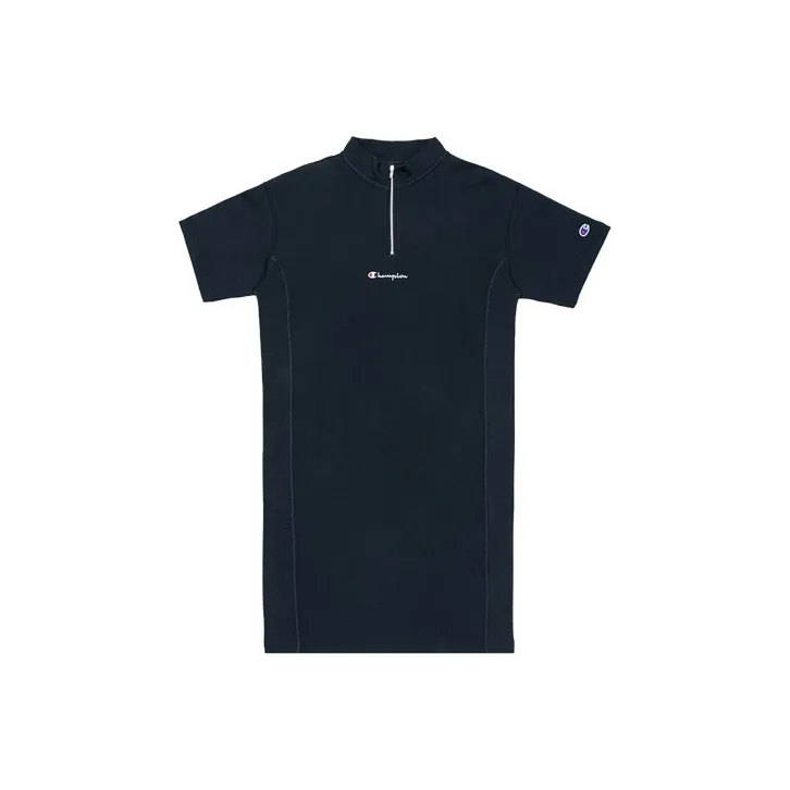 Champion Dress Japan Version Women's Navy Blue-0