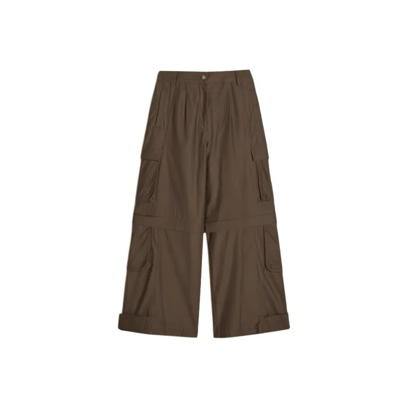 HOLZWEILER Cargo Pants Women's Olive Green-0