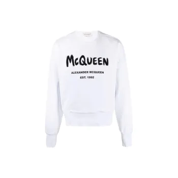 Alexander McQueen Sweatshirts Men White