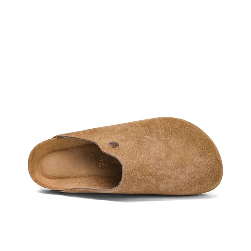 Khadgar EVA Cork Sole Quiet Abrasion Resistant Slip Resistant Closed Toe Slippers Unisex-22