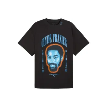 PUMA ClydeForever T Shirt Men's Black