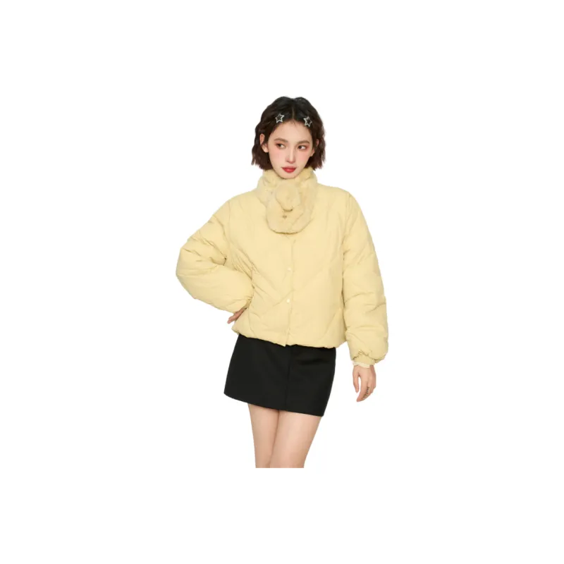 Princess Berdele Puffer Jacket Women's Yellow-0