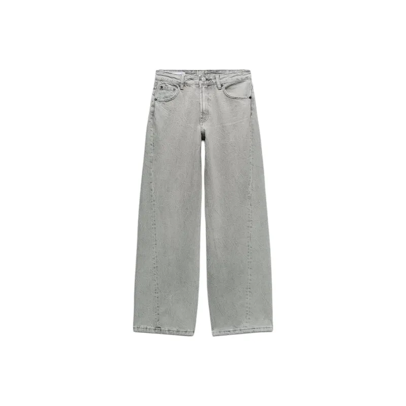 ZARA Jeans Women's Light Gray-0
