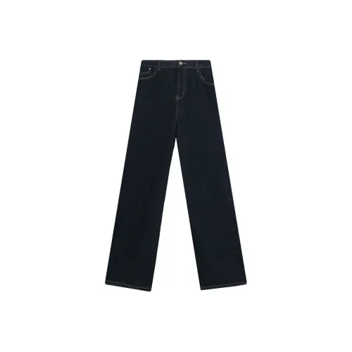 ZHANGDAREN 데님 블루 여성 청바지