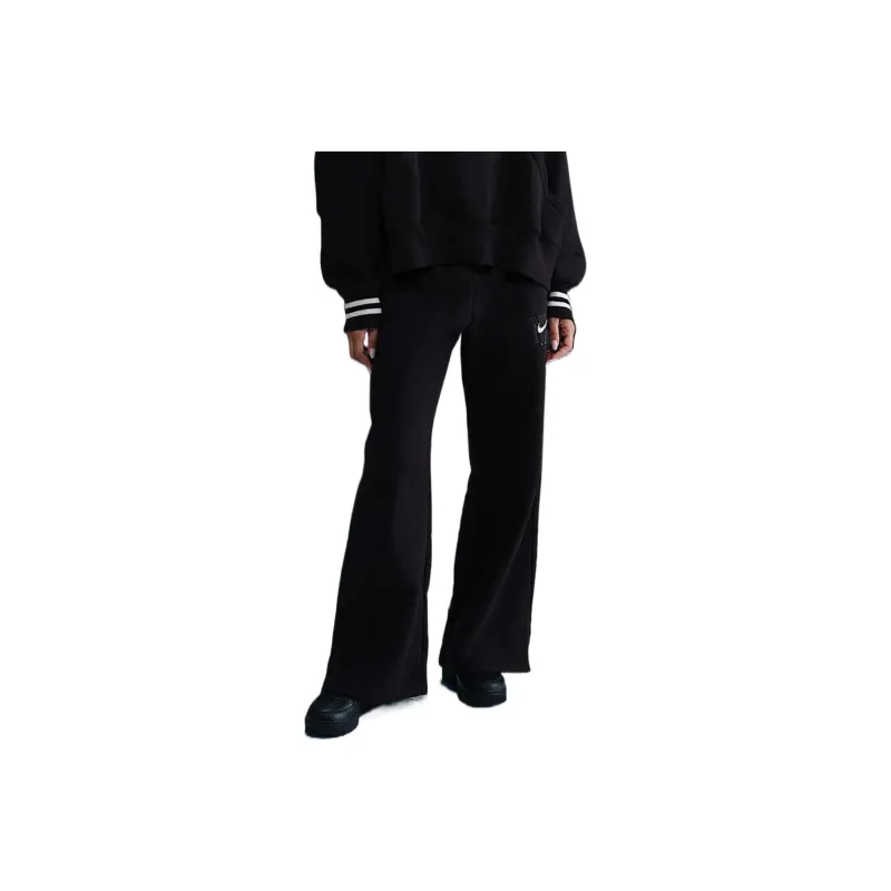 Nike Sportswear Phoenix Fleece Women's High Waisted Wide Leg Graphic Pants-0