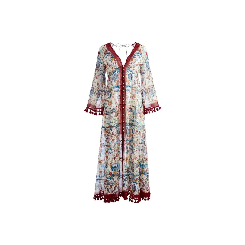 ALICE+OLIVIA Long-Sleeved Dresses Women's Multicolor-0