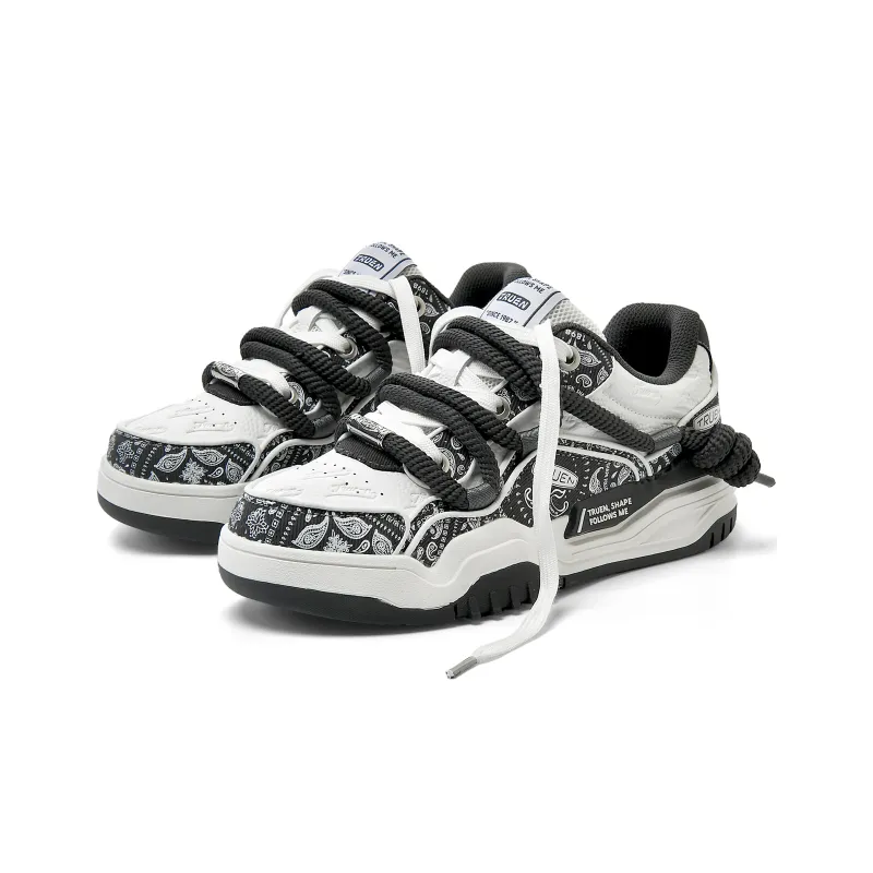 TRUEN Low Top Skateboard Shoes Unisex Cashew Nut Gray-2