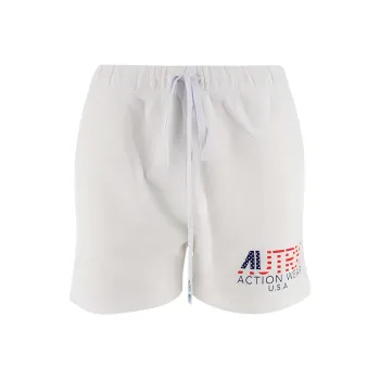 AUTRY Logo Printed Drawstring Shorts