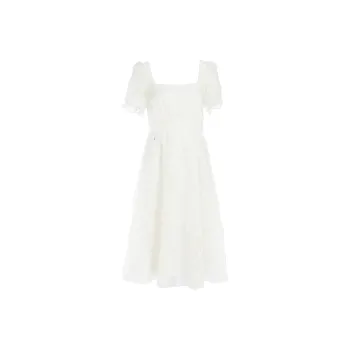 Marie Elie Short-Sleeved Dresses Women's Light Green
