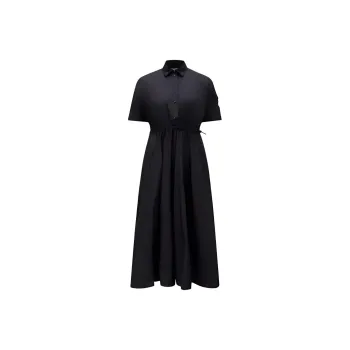 Moncler Press stud Poplin Shirtdress