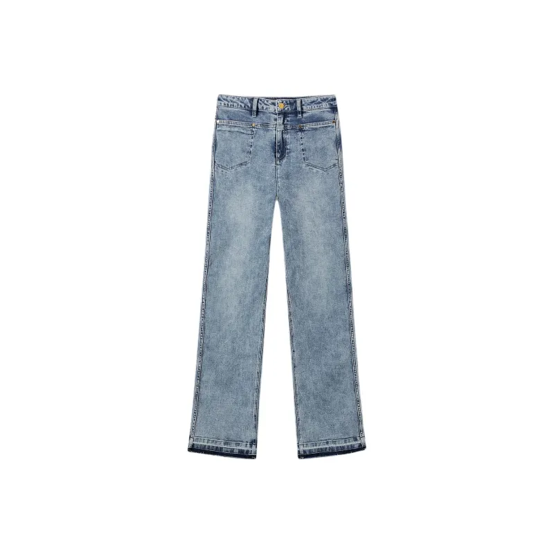 KARL LAGERFELD FW23 Jeans Women's Blue-0