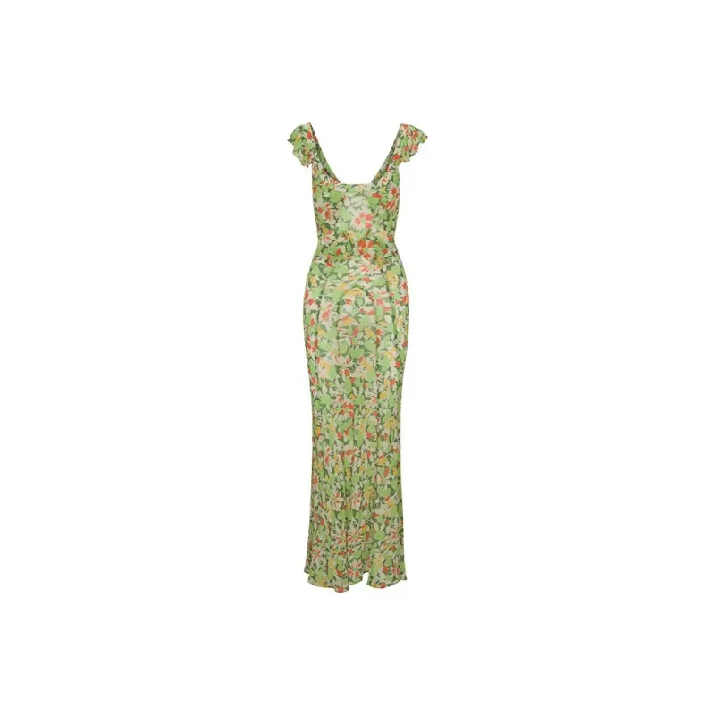 Realisation Par Slip Dress Women's Green-0