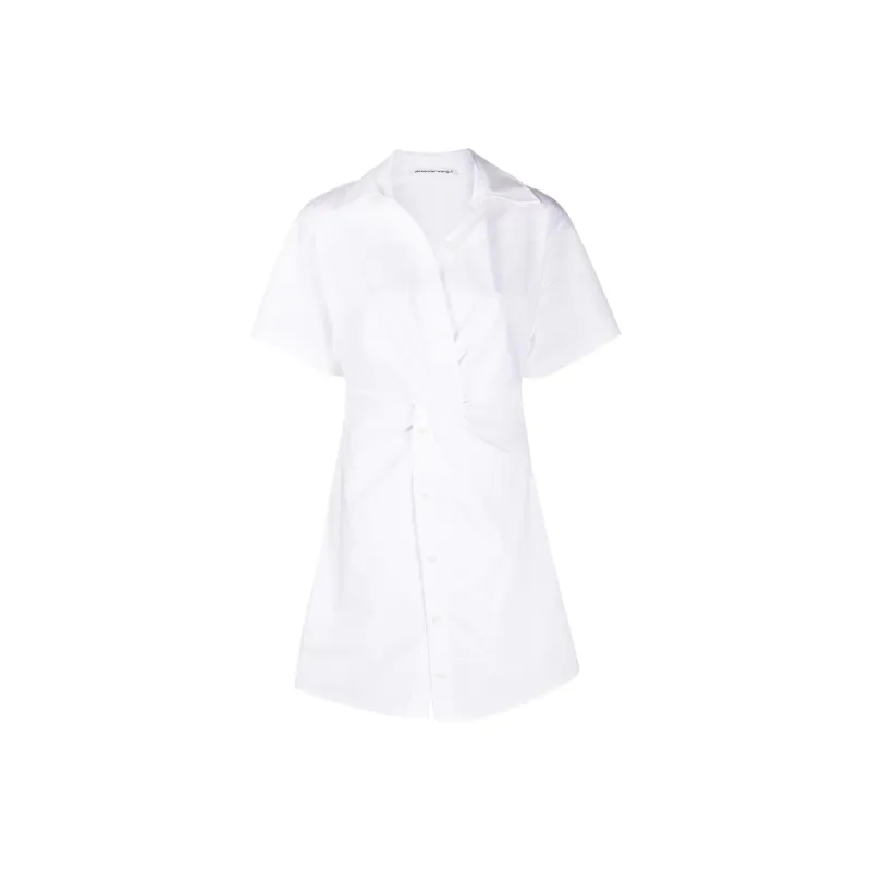 Alexander Wang Short-Sleeved Dresses Women's White-0