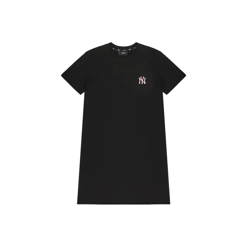 MLB Short Sleeved Dress Women's Black-0